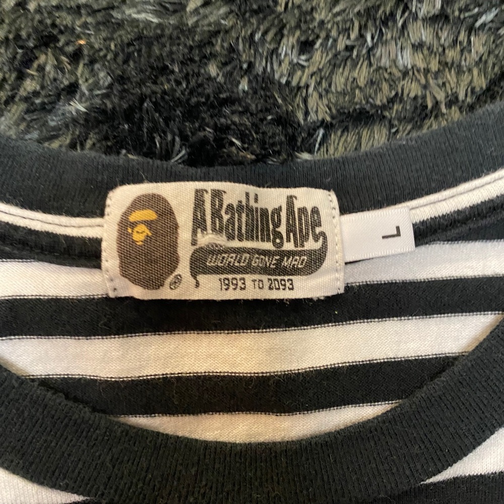 Mens bape tee